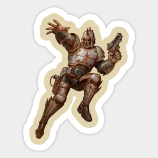 Apocolyptic Warrior Sticker